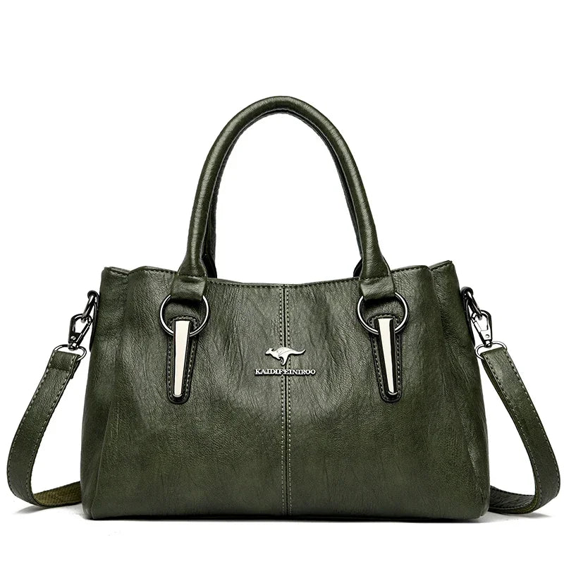 Luxury Designer High Quality Leather Bags Casual Crossbody Shoulder Bags for Women Totes Bags Sac A Main Bolsas Female Hand Bag