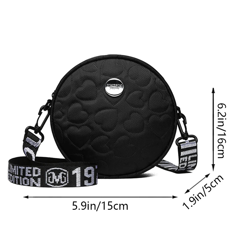 Neutral style rectangular shoulder bag for men and women.The shoulder strap features alphanumeric patterns.Suitable for travel.