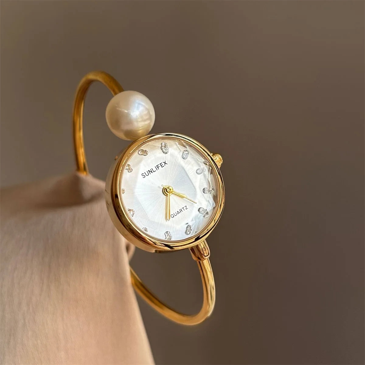Fashion Ladies Wristwatch High-Quality Luxury Women's Quartz Watch Gold Stainless Steel Bracelet Female Clock