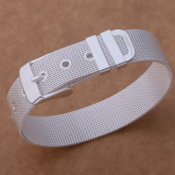 New 925 Sterling Silver Bracelet Bead High Quality Romance Chain For Women Fashion Engagement Party Wedding Jewelry Gift
