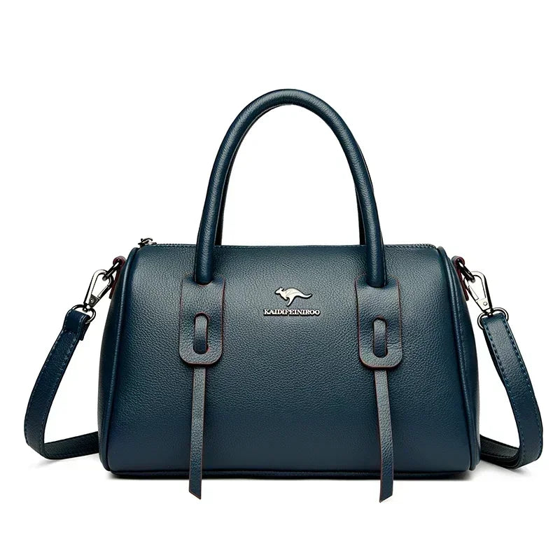 Luxury Handbags Women Bags Designer 3 Layers Soft Leather Shoulder Crossbody Sac Ladies Large Capacity Shopping Messenger Tote