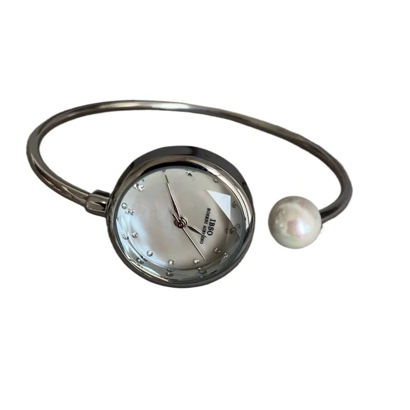 Y Mother of Pearl Bracelet Steel Belt High Gentle and Lovely Ladies Quartz Watch Temperament Niche Women's Watch