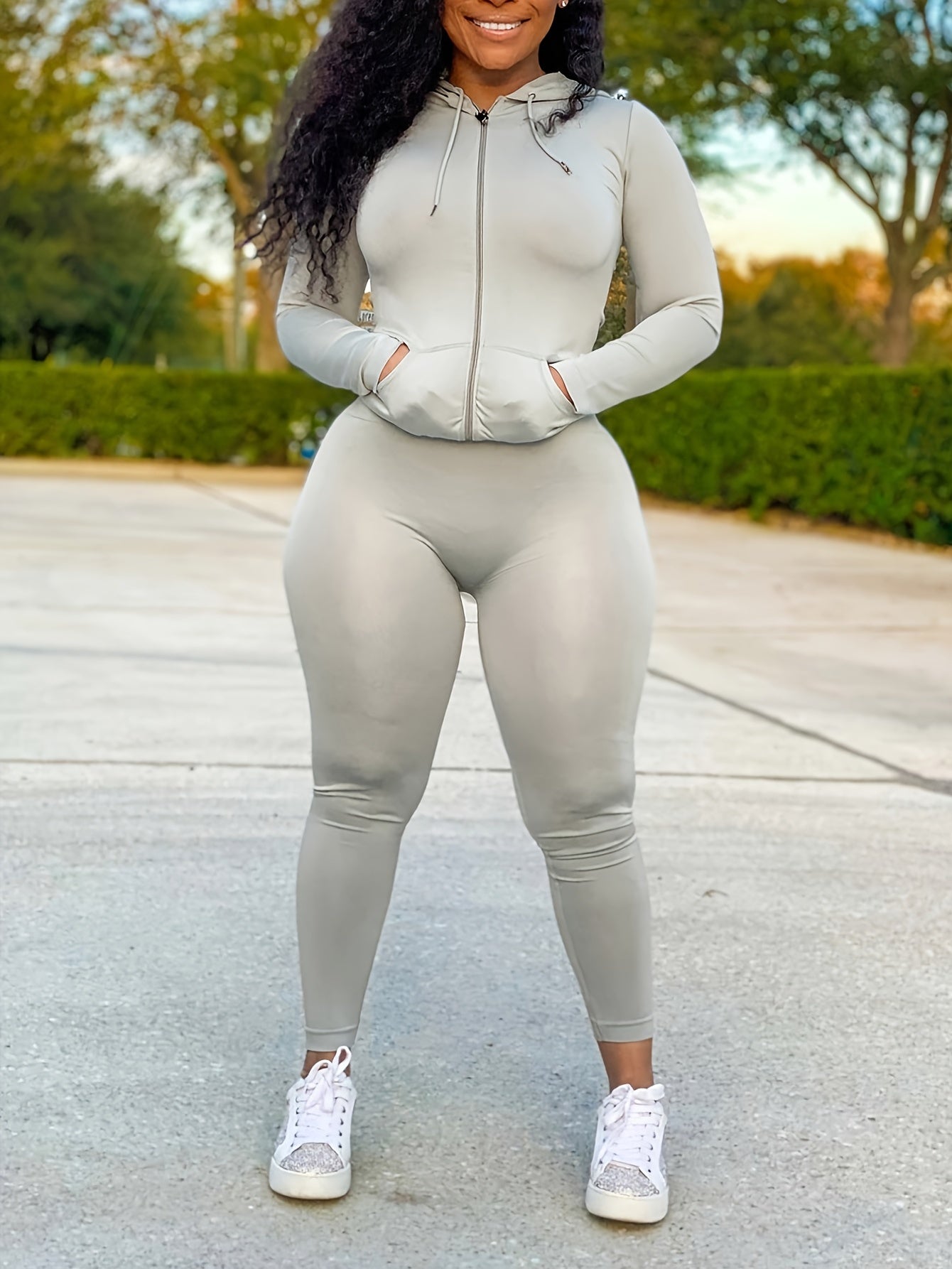 Targeted Women'S Pants Set Two Piece Set Women Festival Fall Winter Top+Pant Sweat Suits Neon 2pcs Outfits Matching Sets
