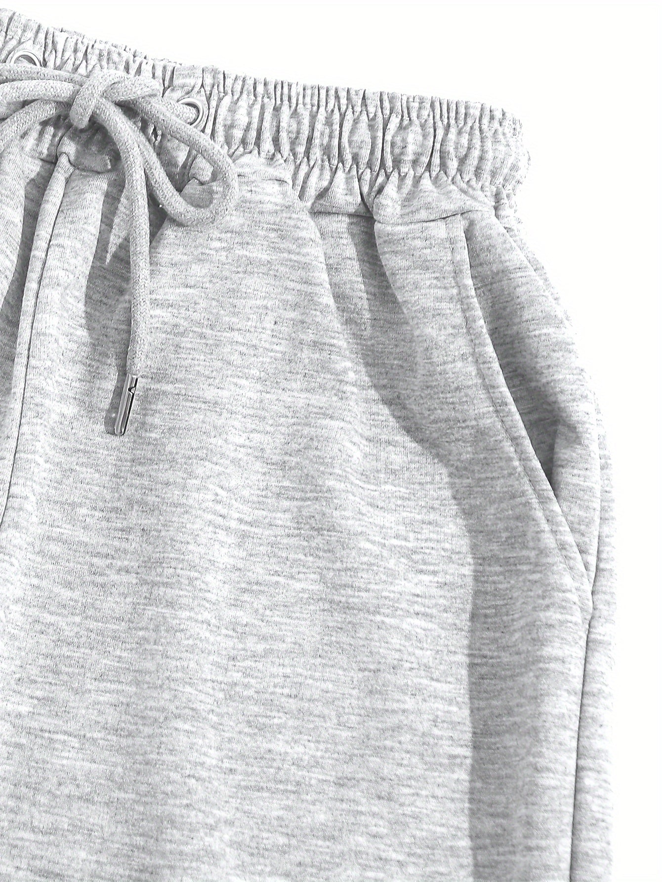Queen Letter Print Two-Piece Set - Cozy Casual Long Sleeve Hoodie & Drawstring Sweatpants Outfits for Women - Soft Fleece Lining, Relaxed Fit, and Stylish Letter Print Design