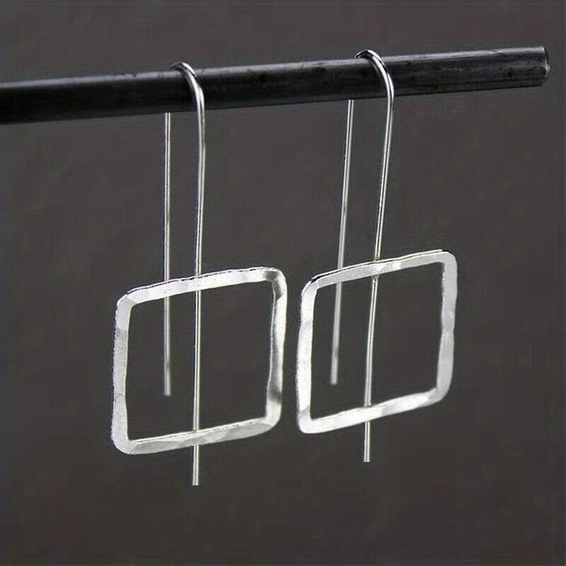 1 Pair Textured Stud Earrings, Hoop Earrings for Women, Quality Jewelry