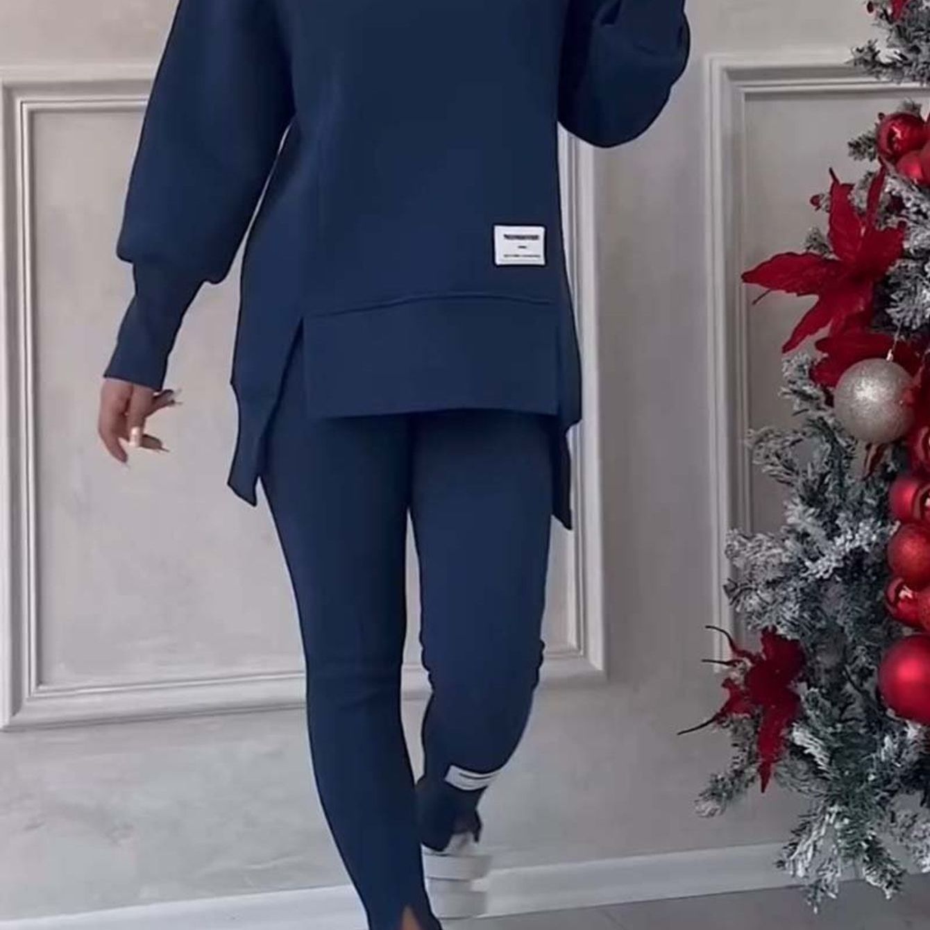 Comfortable Plus Size Women'S Casual Long Sleeve Color Block Athletic Top and Pants Set, Plus Size Workout Clothes for Women, Gym Outfits for Women Set Plus Size, Gym Clothes Women, Womens Plus Size Workout Clothes, Gym Outfi
