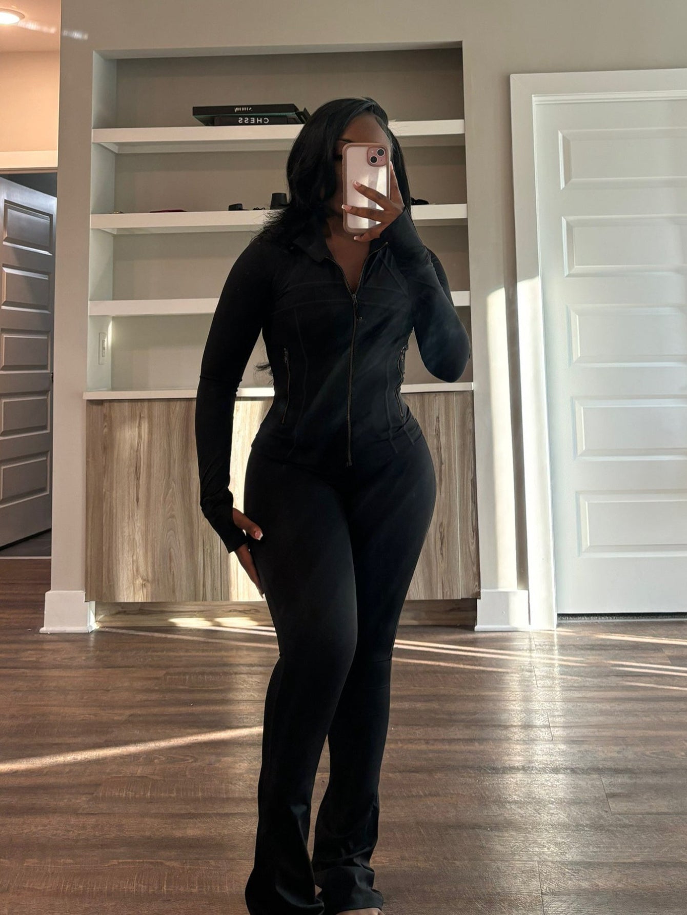 Spring and summer new s leisure Women's clothing sexy tight long-sleeved bell two-piece set, Cute Outfits For Women, Trendy Clothes For Women