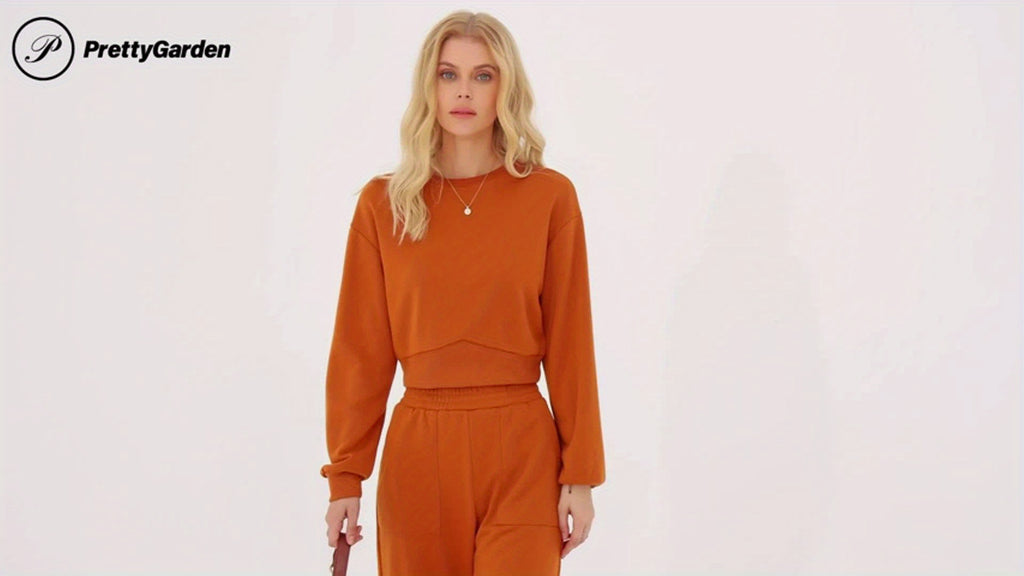 2 Piece Outfits For Women 2024 Summer Short Sleeve Wrap V Neck Crop Tops Wide Leg Pants Set