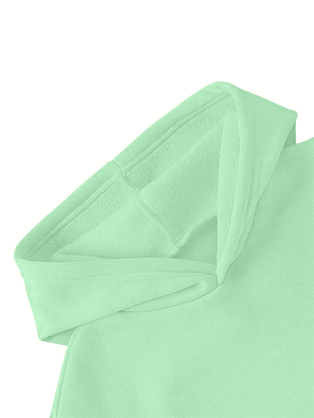 [Cozy Winter Swe Dress] Women's Thickened Hooded Swe Dress | Mint Green Winter Pantsuit, Loose Fit Longline Sweater Dress for Cold Weather - Machine Washable, Everyday & Formal Outfits, Winter Dresses, Formal Attire, Autumn O