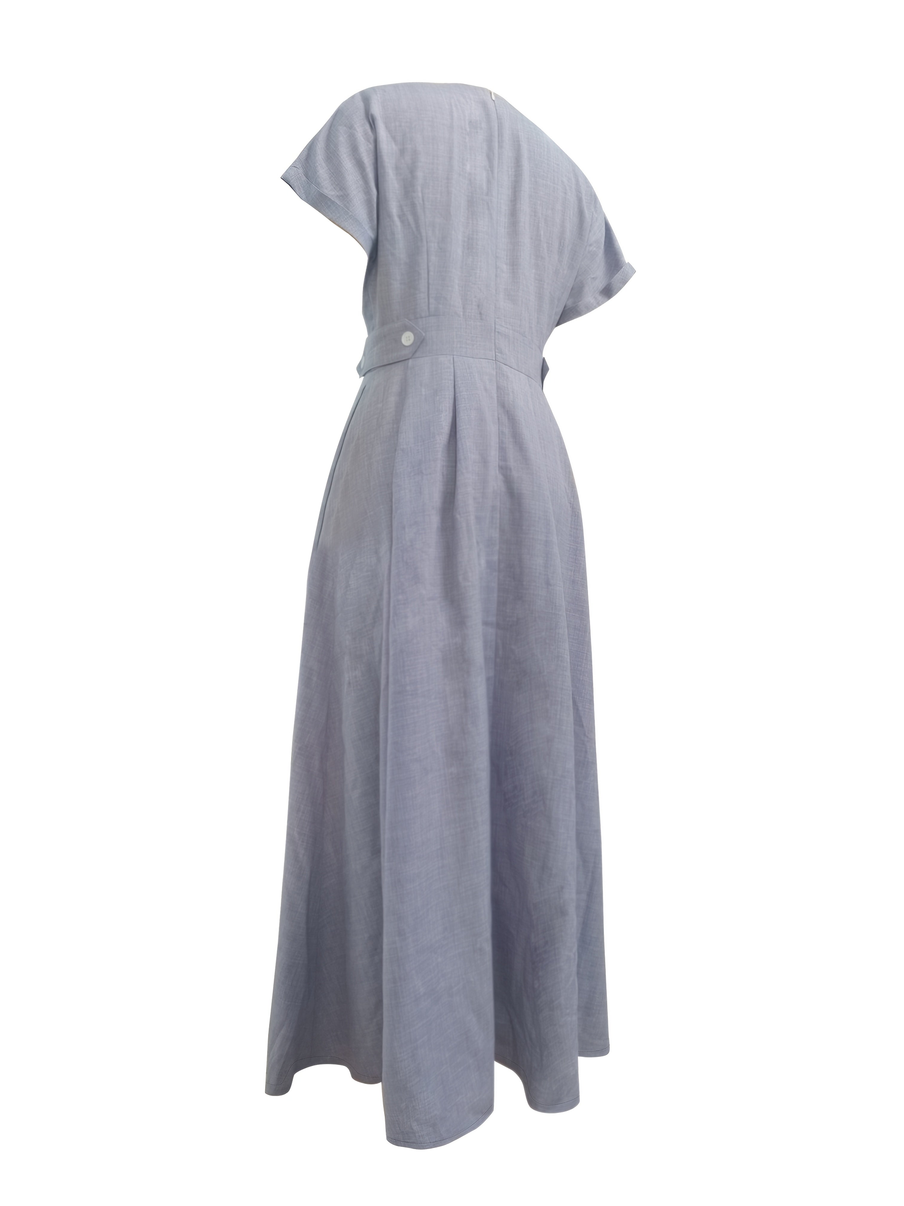 Tailored Development of Stylish Women'S Dresses with Elegant Necklines, Solid Color Fashionable And Elegant Dresses, Side Pocket Stylish And Elegant Dresses, Outdoor Fashionable And Elegant Dresses